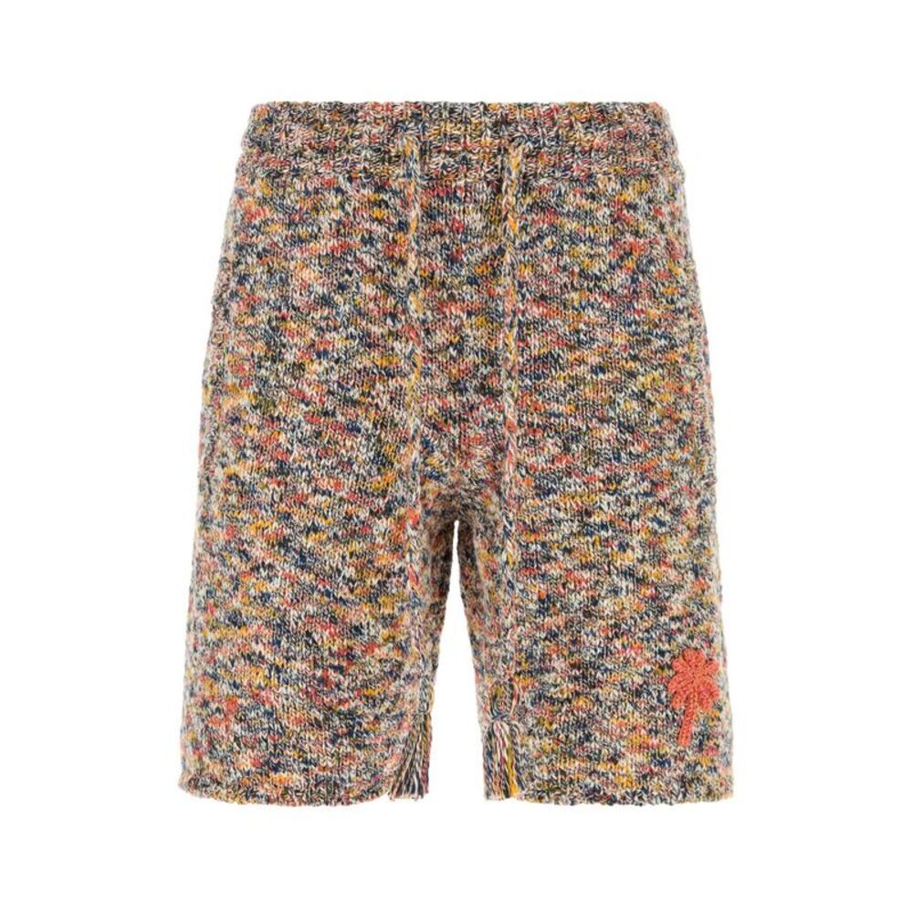 Alanui Men Multicolor Crochet Dust Of Light Bermuda Shorts